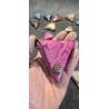 Triangular Exotic Leather Coin Purse Handcrafted Spain | Tabarez